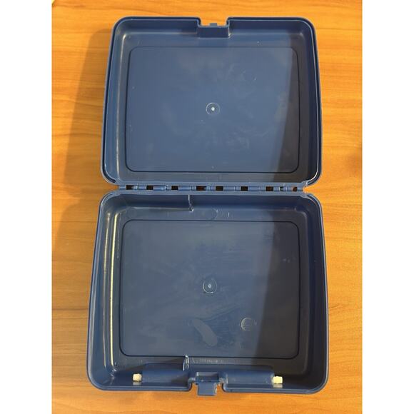 Star Wars Yoda Blue Thermos Brand Lunchbox With Matching Bottle 2002 Lucasfilm - Picture 6 of 9